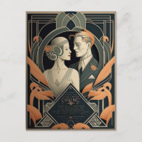 Art Deco wedding theme