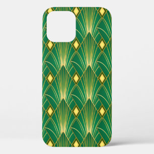 Art decor pattern. Vintage wallpaper. Japanese or iPhone 12 Case