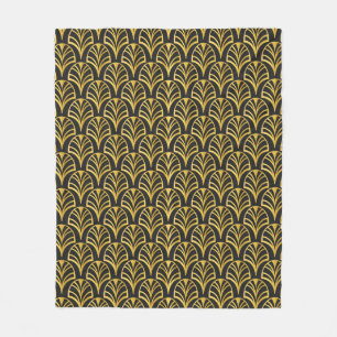 Art decor pattern. Vintage wallpaper. Japanese or Fleece Blanket