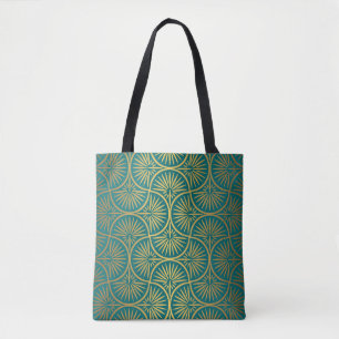Art decor pattern. Vintage wallpaper. Japanese or Tote Bag