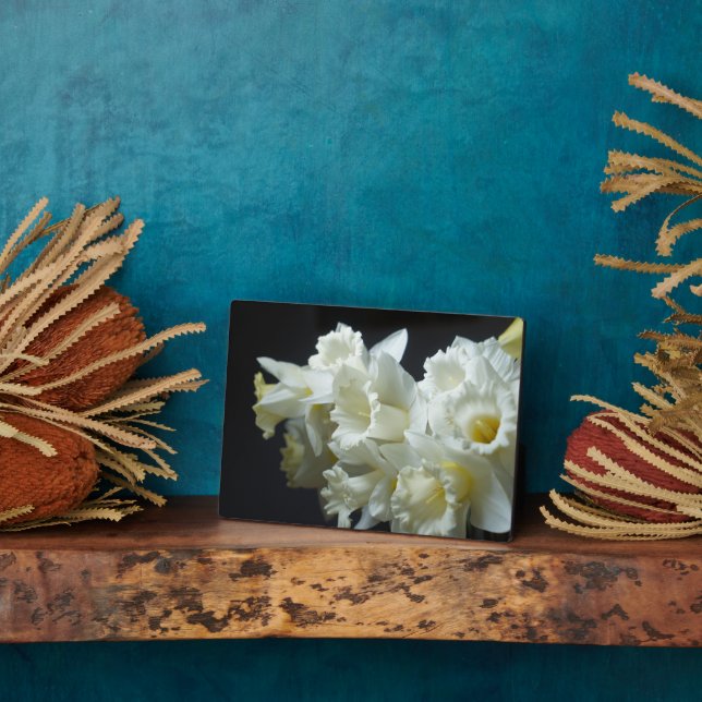 Art Decor Plaque-Daffodils Plaque (Side)