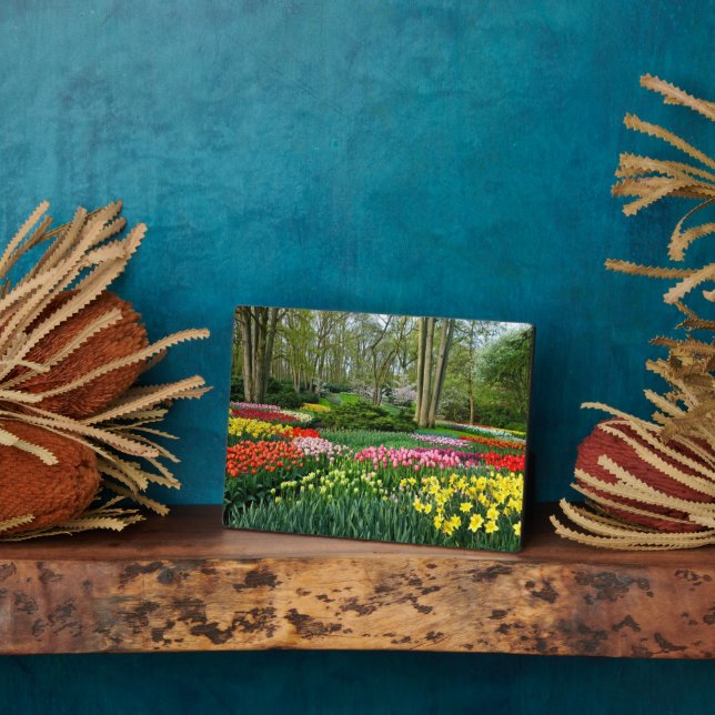 Art Decor Plaque-Flowers Plaque (Side)