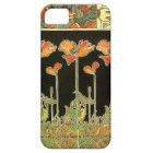 Art décoratifs (orange flowers) by Alphonse Mucha