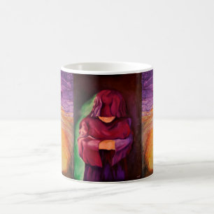 art design coffee mug In awe and in silence I stan