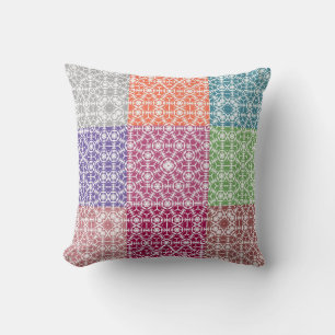 Art design retro seamless abstract cushion