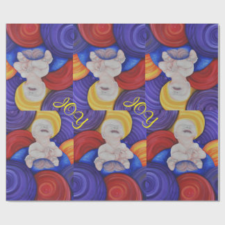 Art Design wrapping paper Joy