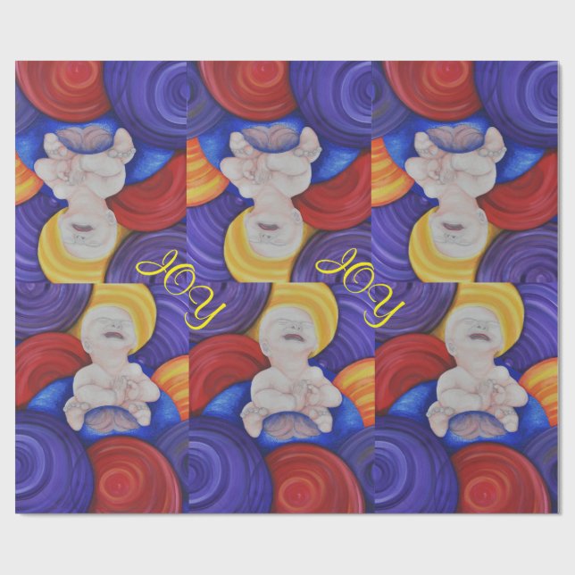 Art Design wrapping paper Joy (Flat)