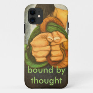 Art designer phone cover bound by thought