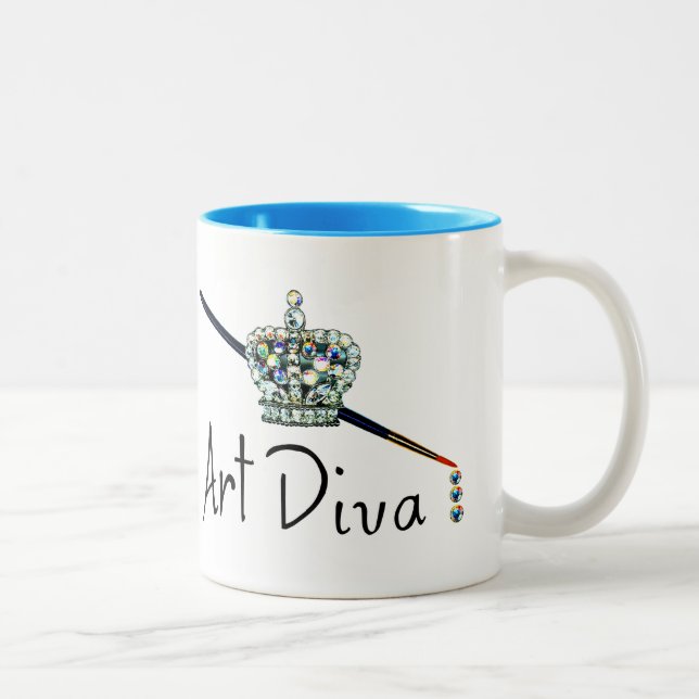 "Art Diva" Mug (Right)