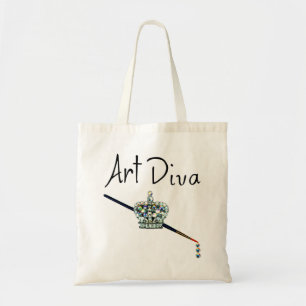 "Art Diva" Tote Bag