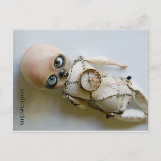 art doll postcard (Front)