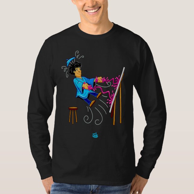 Art Explosion  Creative Painting T-Shirt (Front)