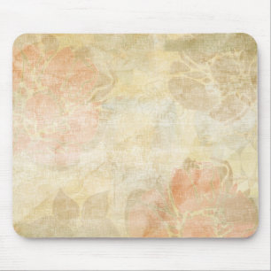art floral grunge background pattern mouse pad