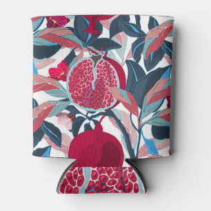 Art Floral Pomegranate Tree Pattern Can Cooler