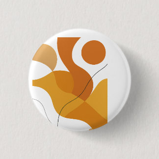 art for art modern 3 cm round badge