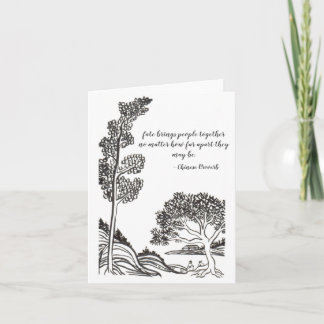 art for charity greeting card