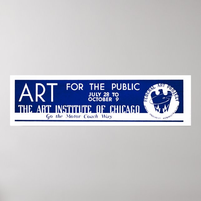Art for the Public  - WPA Poster - (Front)