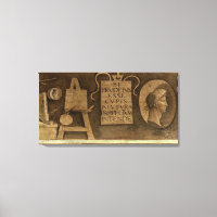 Art, from 'The Liberal Arts' cycle (fresco)