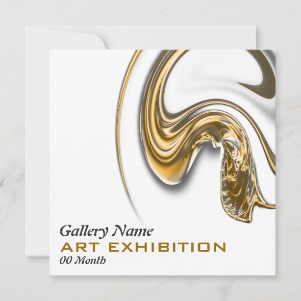 Art Gallery Invitations | Zazzle NZ