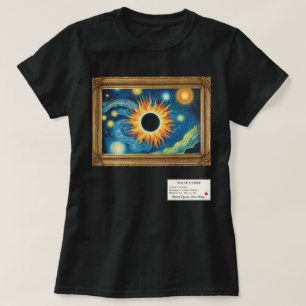 Art Gallery Framed Solar Eclipse T-Shirt