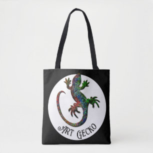 Art Gecko Tote Bag