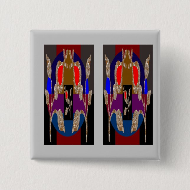 Art Graphics n photography gifts 15 Cm Square Badge (Front)