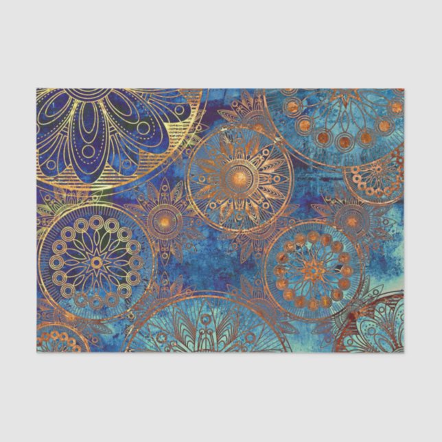 Art grunge pattern tissue paper (Front)