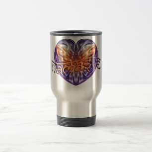 ART Heart NAMASTE Travel Mug