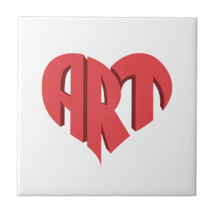 Art Heart Tile
