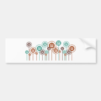 Art History Daisies Bumper Sticker