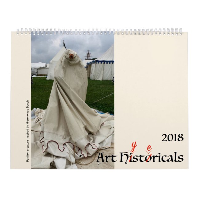 Art Hystericals 2018 Calendar (Cover)