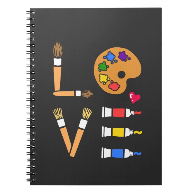 Art - I Love Art Notebook (Front)