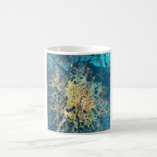 "Art in every sip - a journey in colour and shape. Coffee Mug