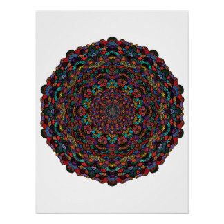 Art in Mandala Poster