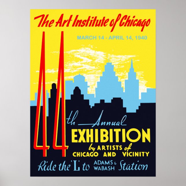 Art Institute of Chicago Poster (Front)