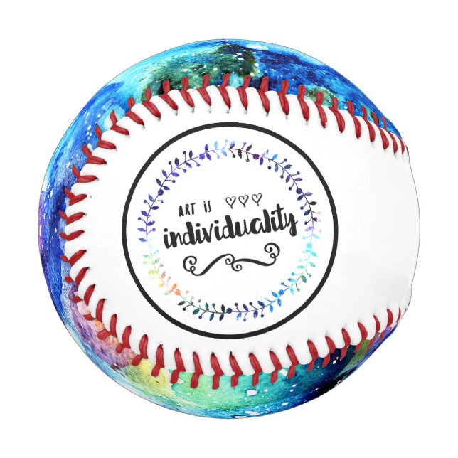 Art is Individuality Baseball (Back Right)