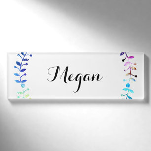 Art is Individuality Name Tag