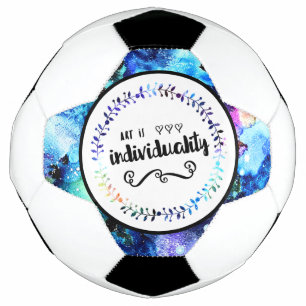 Art is Individuality Soccer Ball