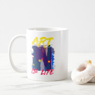 Art is Life Coffee Mug