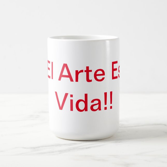 Art Is Life Coffee Mug (Center)
