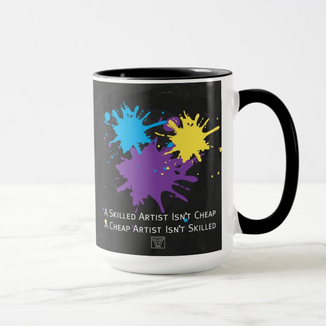 Art Isnt Cheap Mug (Right)