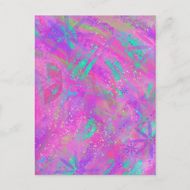 Art Journal Love Postcard (Front)