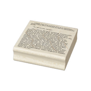 Art Journal Stamp: Captain Nemo Rubber Stamp