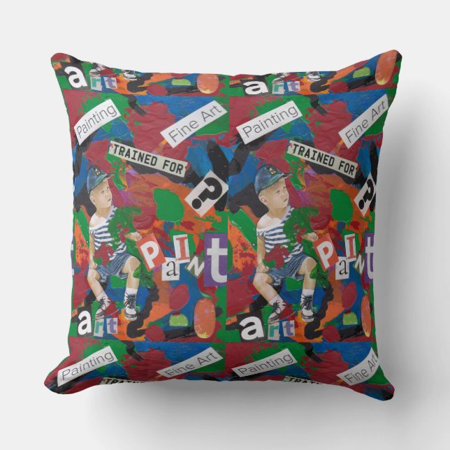 Art Kid Cushion (Front)