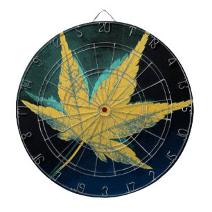 Art Leaf 16 Dartboard