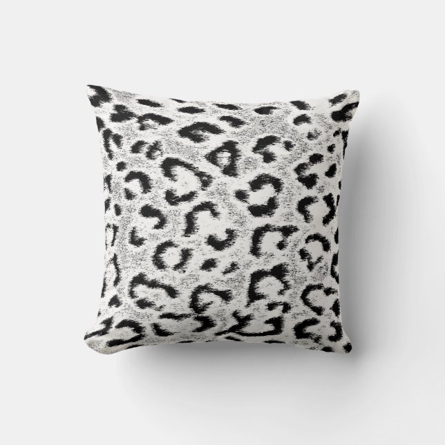 Art leopard fur 4 cushion (Front)