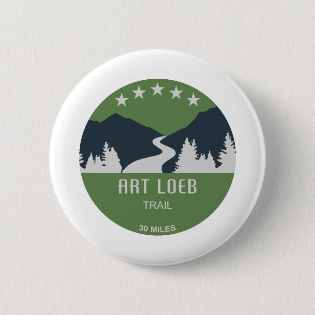 Art Loeb Trail North Carolina 6 Cm Round Badge (Front)