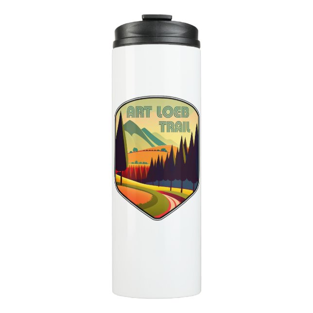 Art Loeb Trail North Carolina Colours Thermal Tumbler (Front)