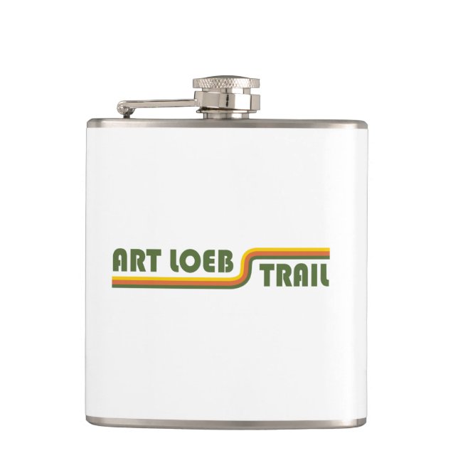 Art Loeb Trail North Carolina Hip Flask (Front)