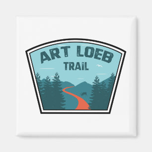 Art Loeb Trail North Carolina Magnet